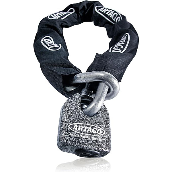 Artago Artago 68t/b padlock + 14.120 120cm chain combo - sold secure certified